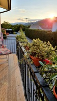 Balcone con vissta montagne